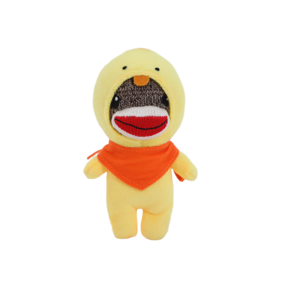 6" Sockiez Chick with Custom Orange Bandana, Featuring Soft and a Stylish Bandana by Plushland.






 