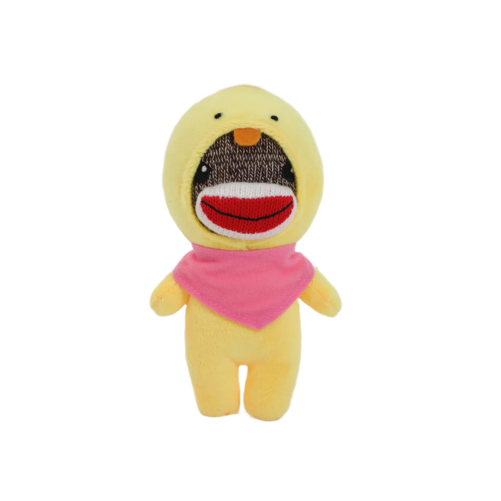 6" Sockiez Chick with Custom Pink Bandana, Featuring Soft and a Stylish Bandana by Plushland.






 