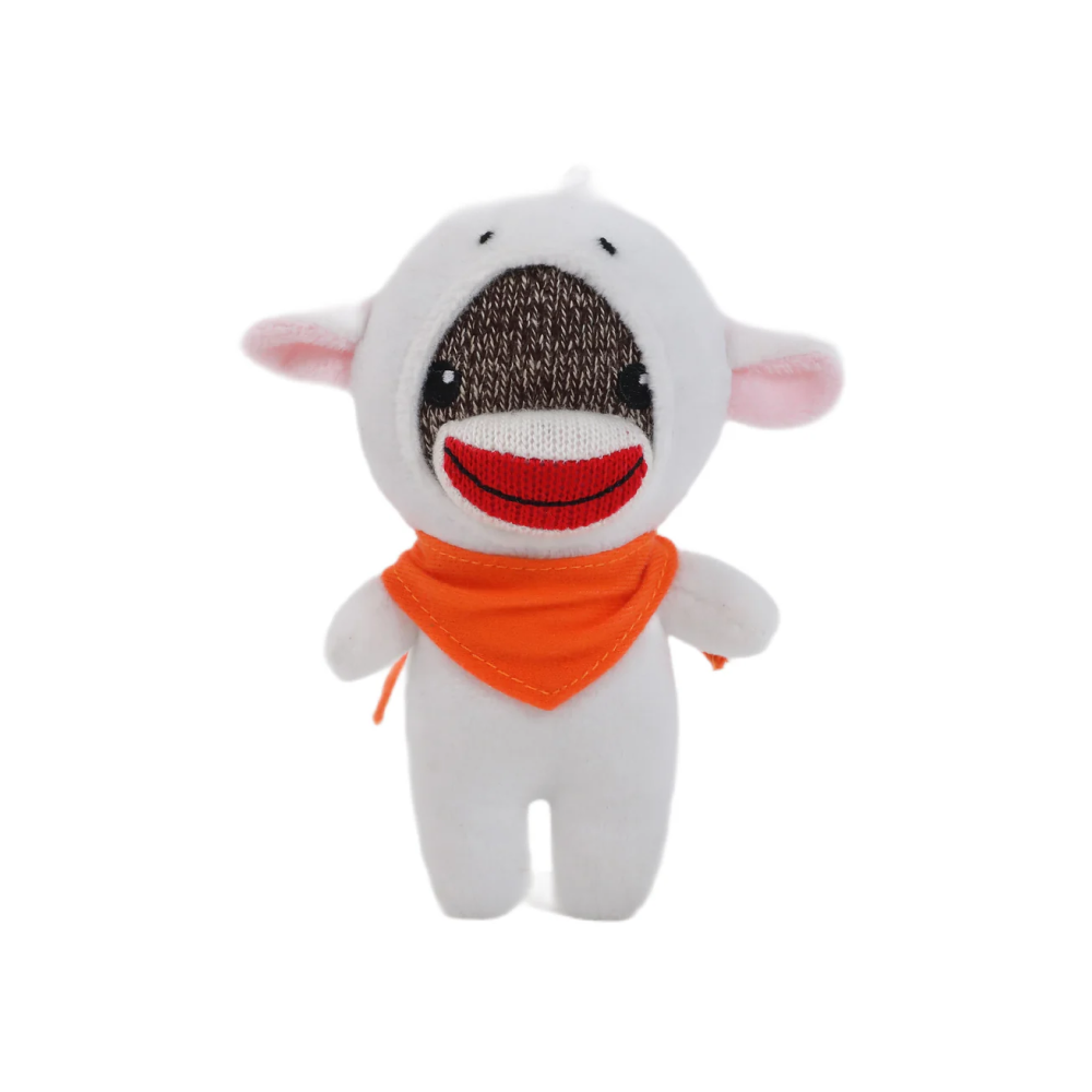 6" Sockiez Sheep with Custom Orange Bandana, Featuring Soft and a Stylish Bandana by Plushland.






 