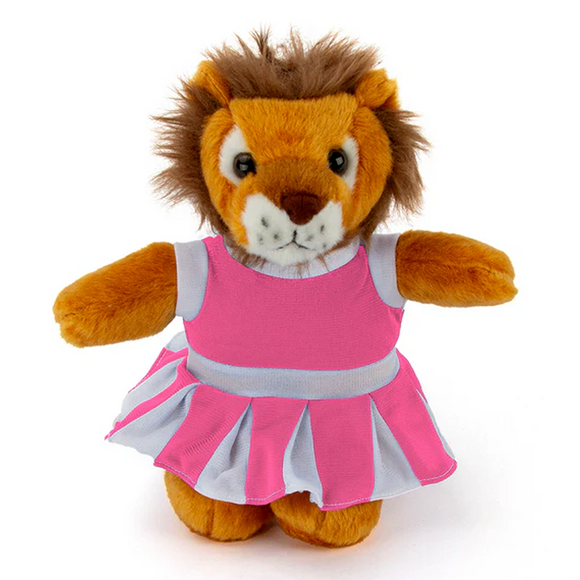 Lion with Cheerleader Outfit 8"
