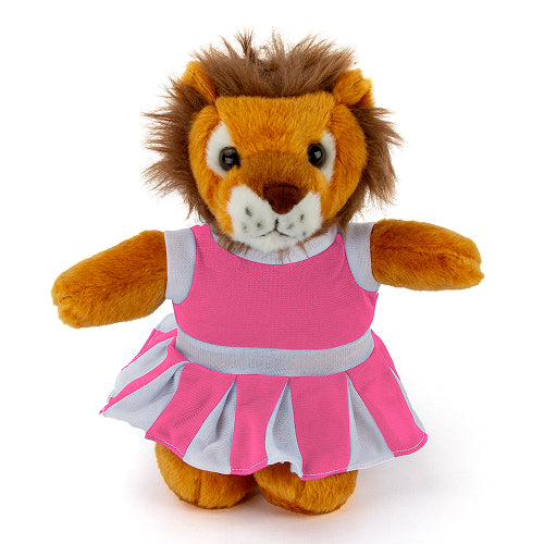 Lion with Cheerleader Outfit 8"