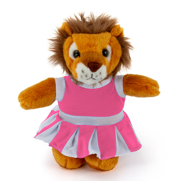 Lion with Cheerleader Outfit 8"