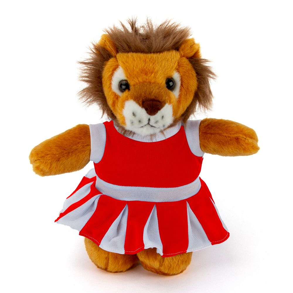 Lion with Cheerleader Outfit 8"