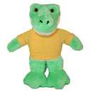 Soft Plush Alligator with Tee 12"-12