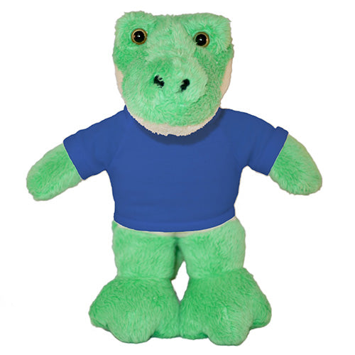 Soft Plush Alligator with Tee 12"
