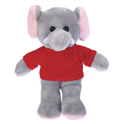 Soft Plush Elephant with Tee 12"
