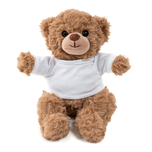 Charlie the Chocolate Bear with Tee 9"