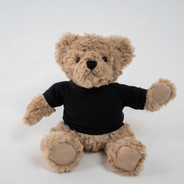 Coco the Curly 6" Teddy Bear Plush Toy with Custom Tee