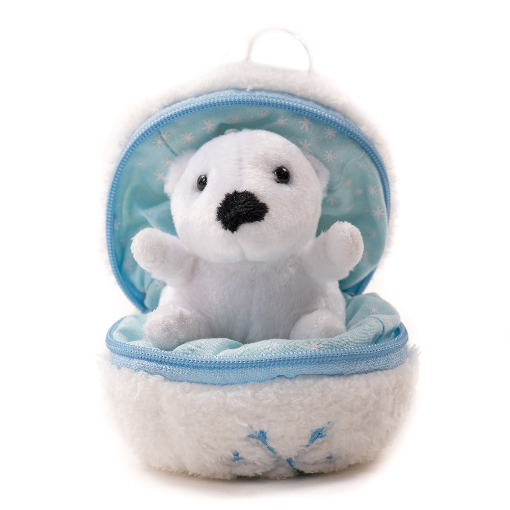 Zip Up Snowball Polar Bear