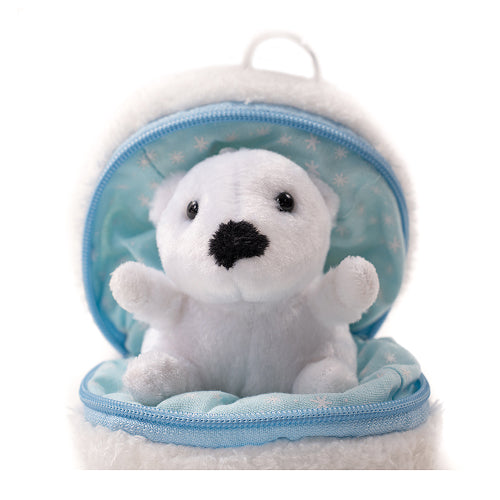 Zip Up Snowball Polar Bear