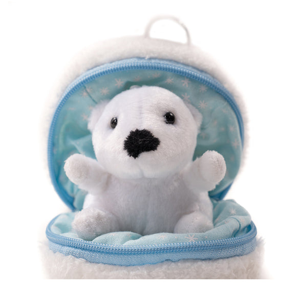 Zip Up Snowball Polar Bear