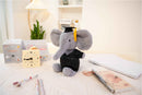 Graduation Elephant Plush with Cap &  Gown – 9”-5