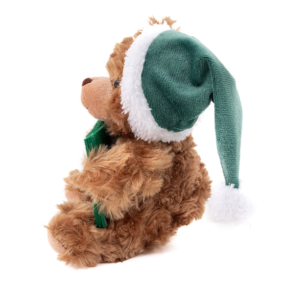 Christmas Gift Card Holder Bear 9" - Green