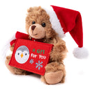 Christmas Gift Card Holder Bear 9" - Red-2