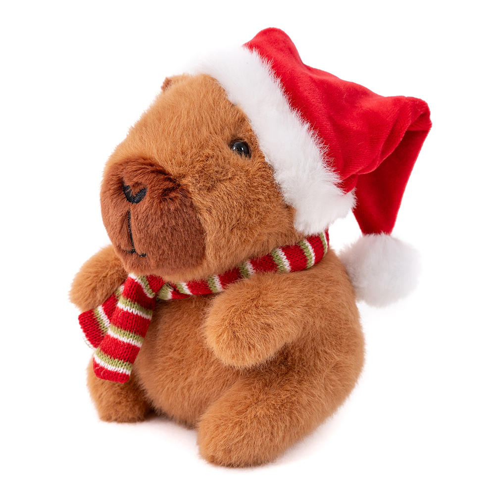 Christmas Capybara 8"