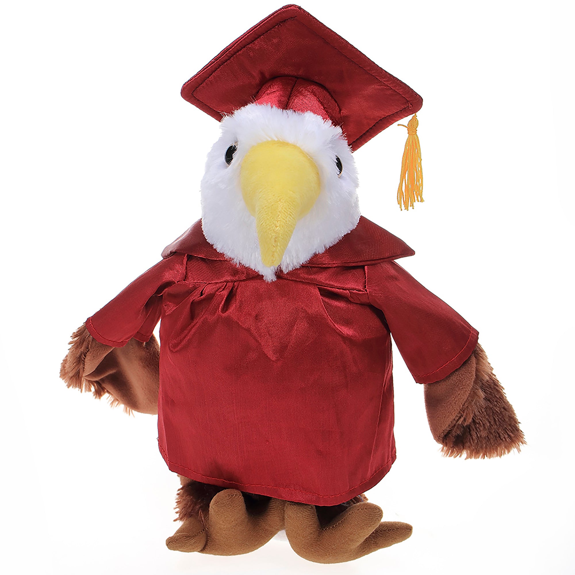 Graduation Stuffed Animal Eagle 8"