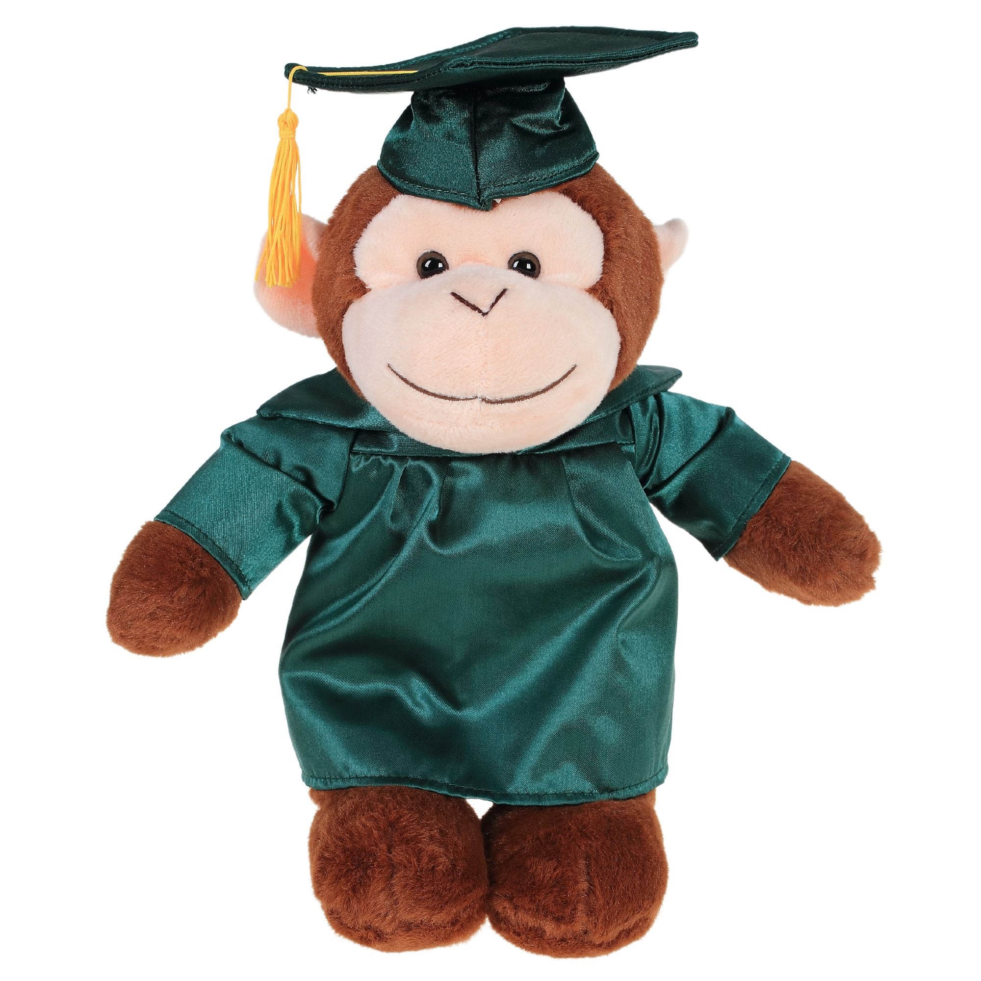 Graduation Stuffed Animal Monkey 8"