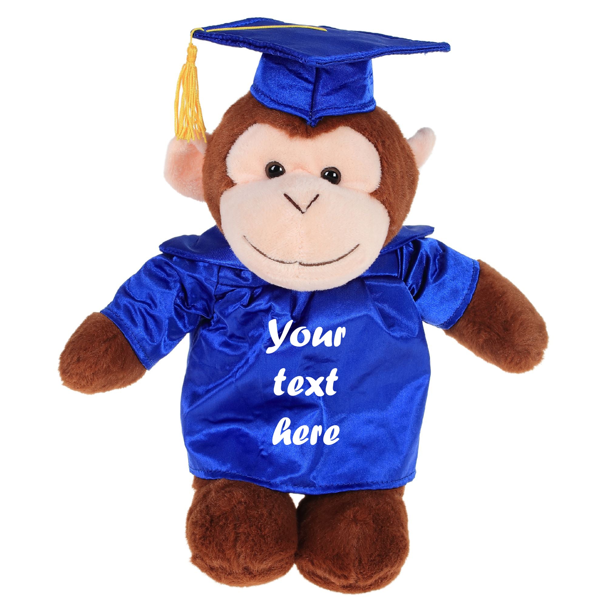 Custom Graduation Plush Gifts – Personalized Stuffed Animals in Cap ...
