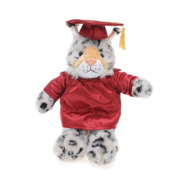 Graduation Wild Cat Lynx 8"