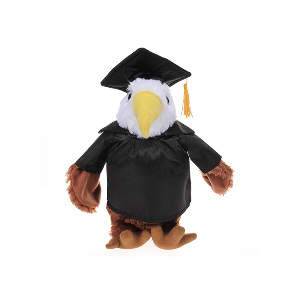 Graduation Stuffed Animal Eagle 12"