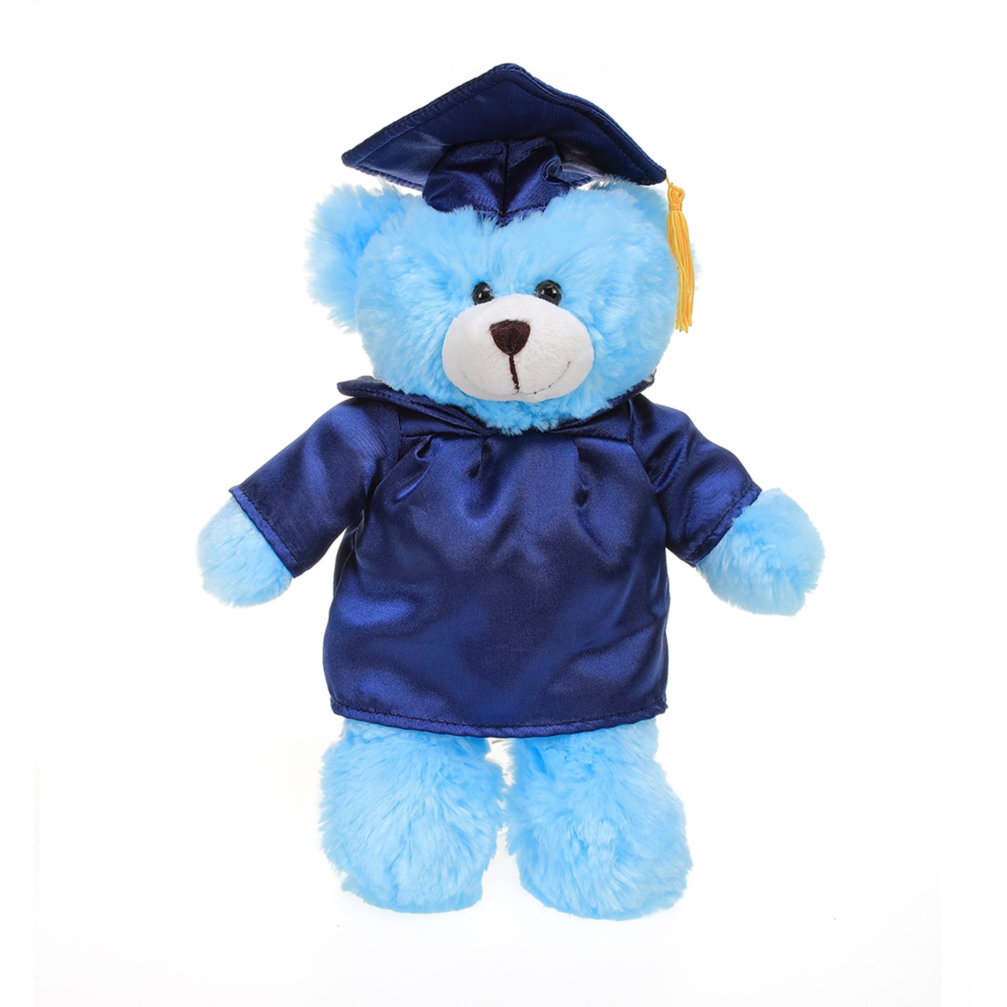 Graduation Blue Teddy Bear 12"