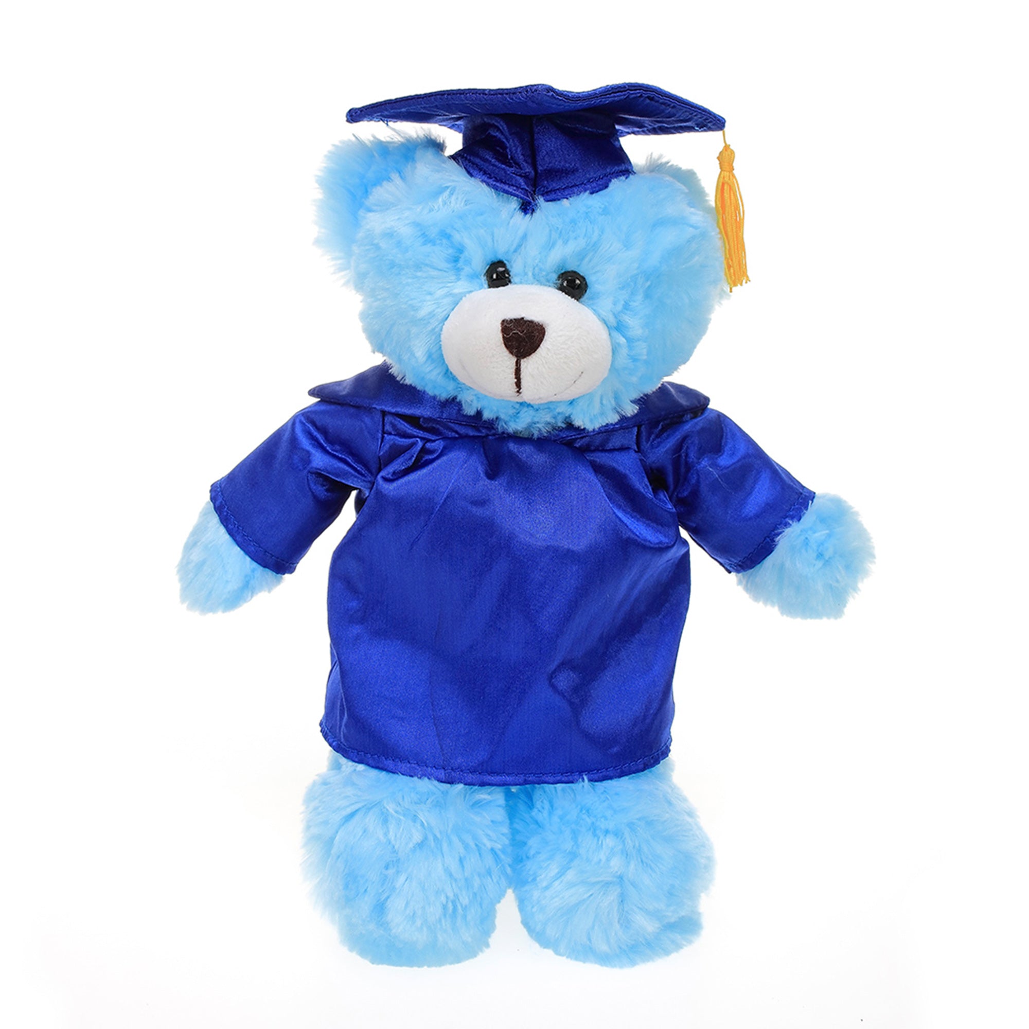 Graduation Blue Teddy Bear 12"