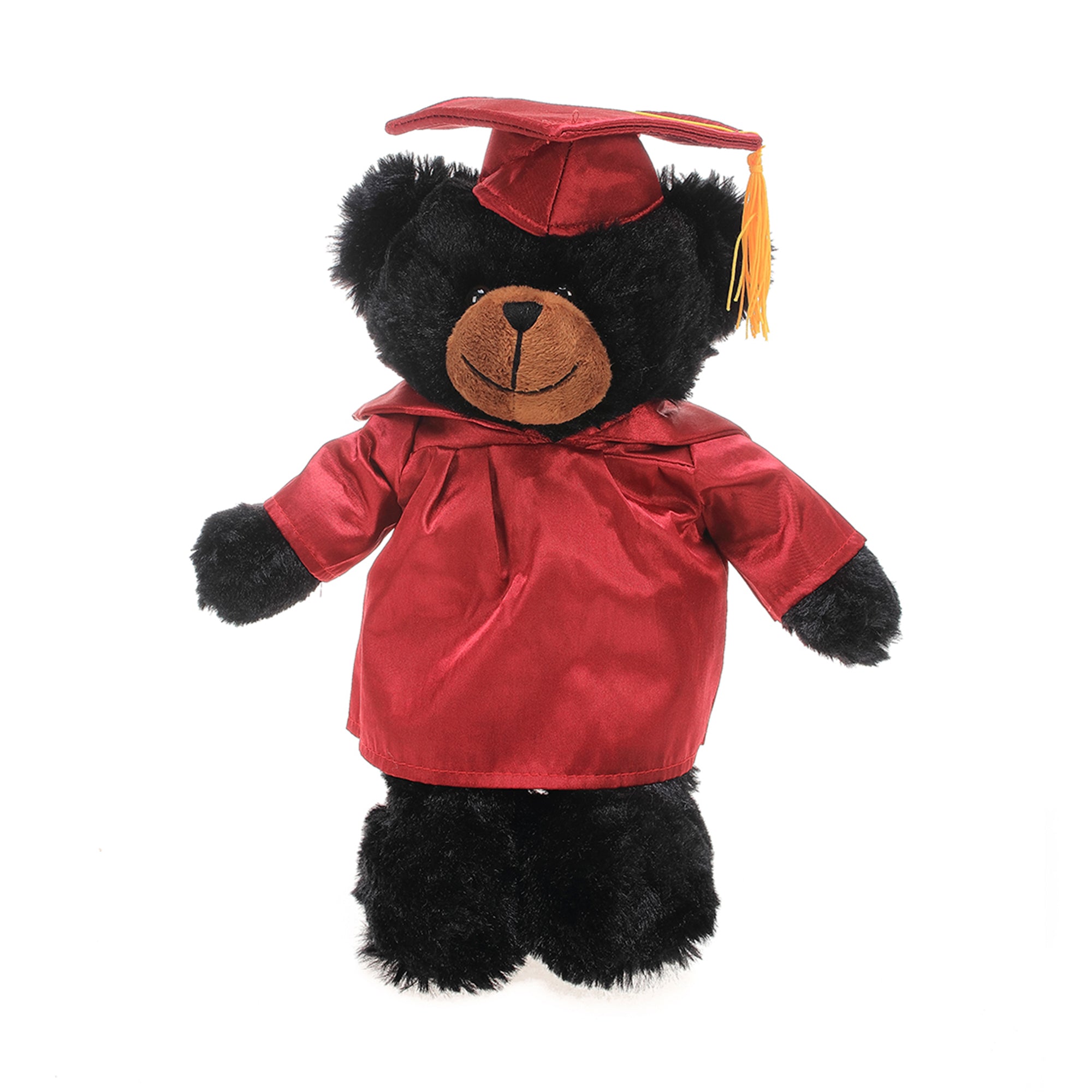 Graduation Black Bear 12"