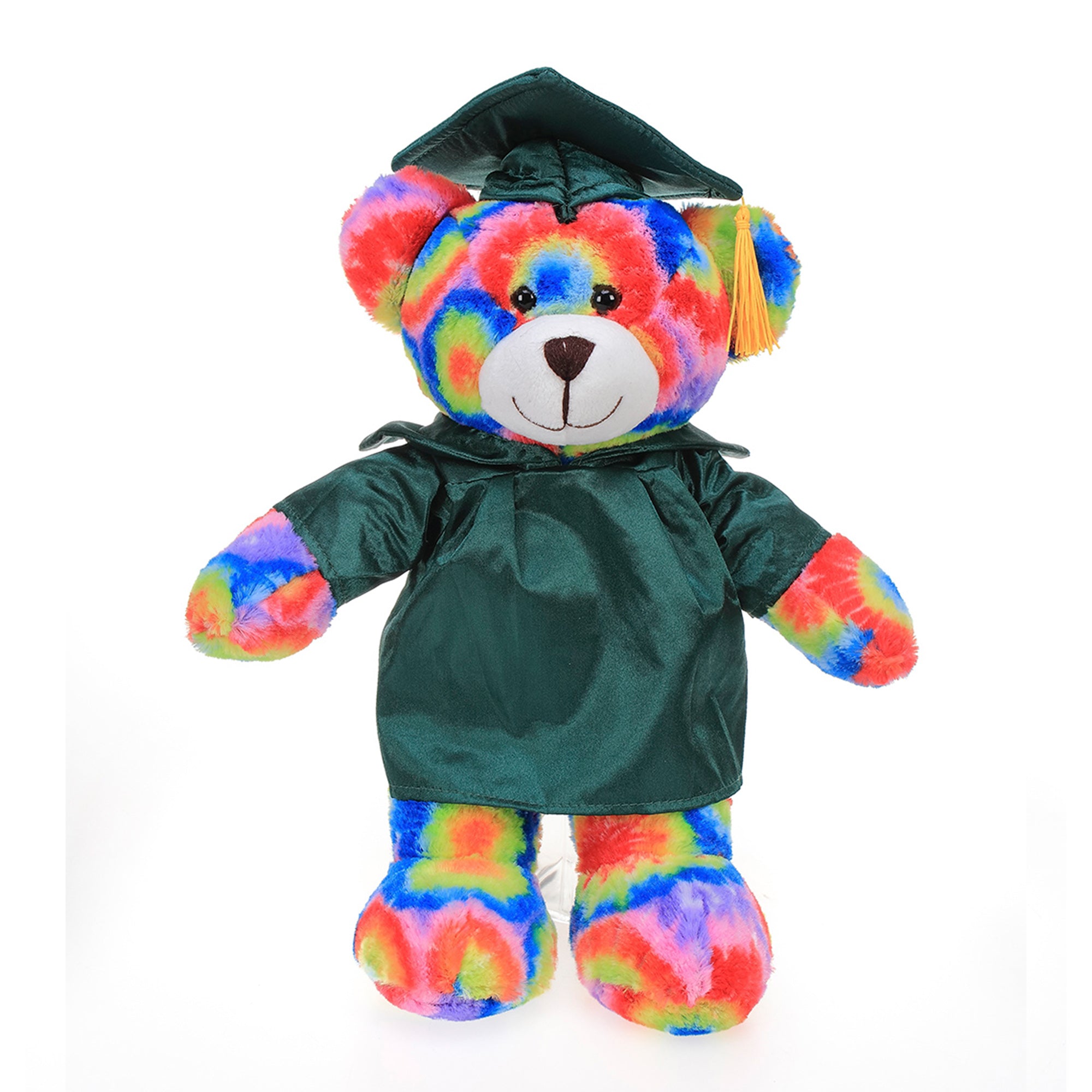 Graduation Tie Dye Bear 12"