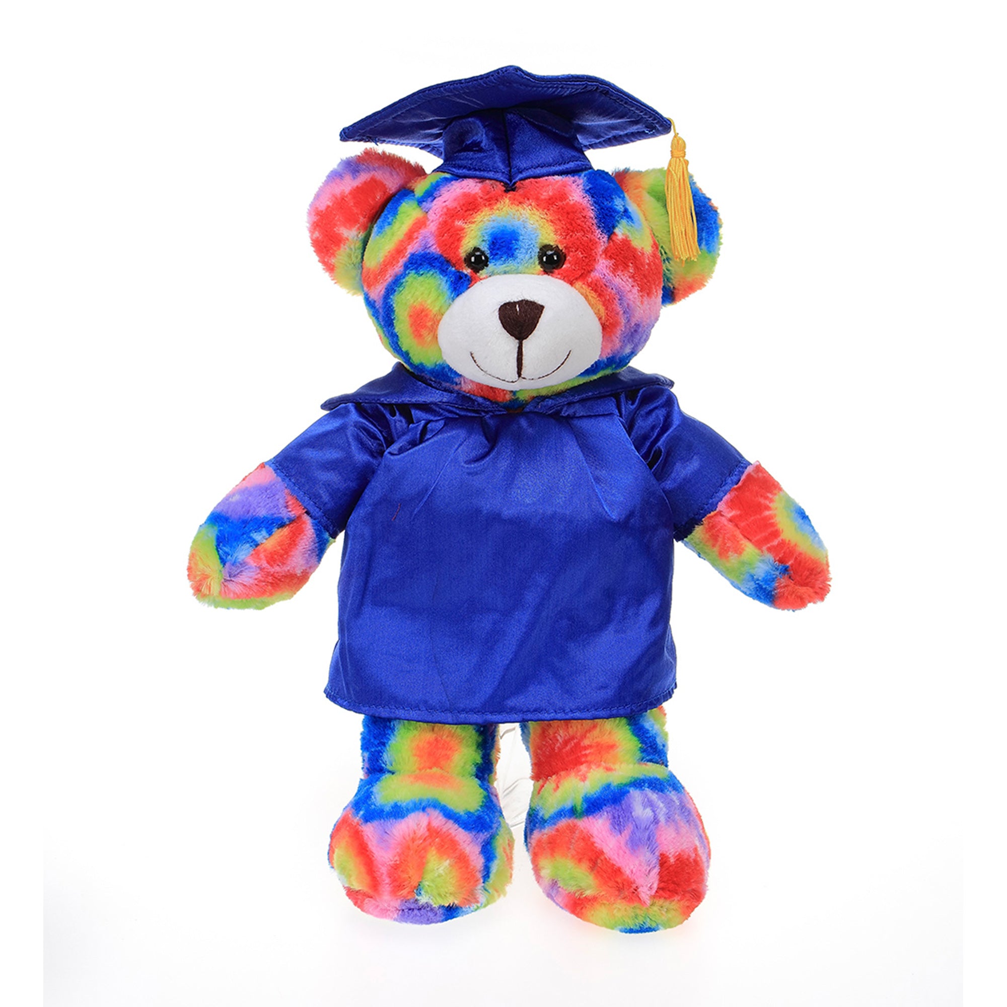 Graduation Tie Dye Bear 12"