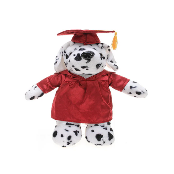 Graduation Dalmatian 12"