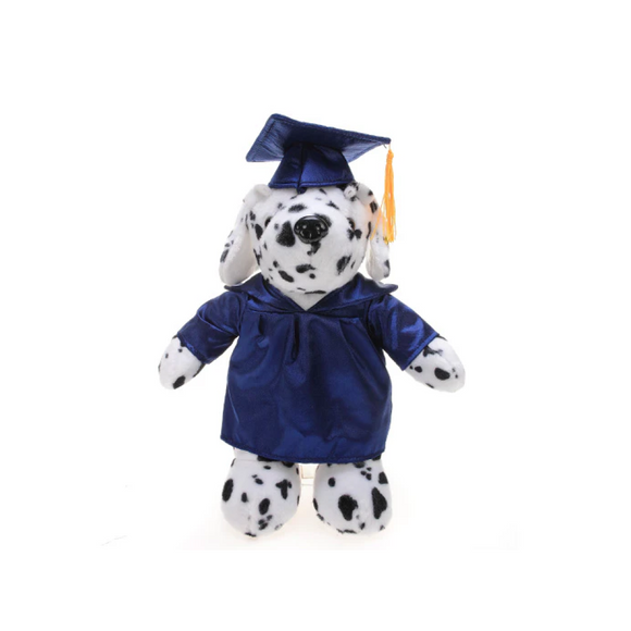 Graduation Dalmatian 12"