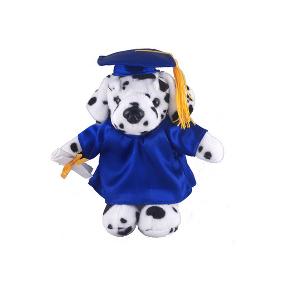 Graduation Dalmatian 12"