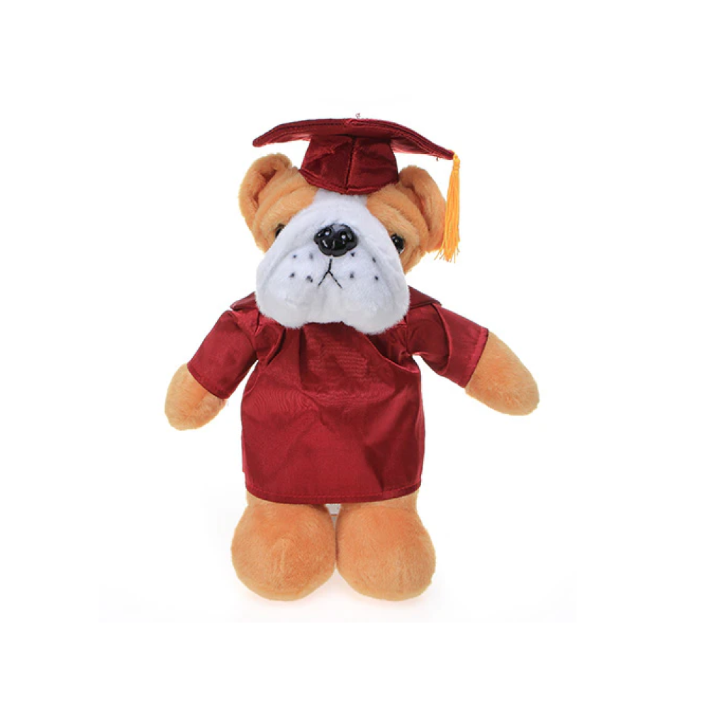 Graduation Bulldog 12"