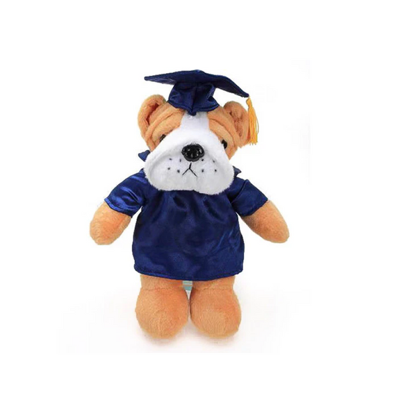 Graduation Bulldog 12"