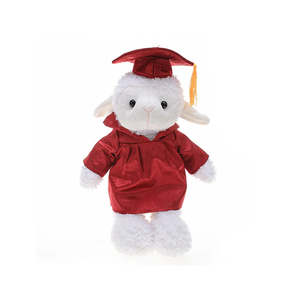 Graduation Stuffed Animal Sheep 12"