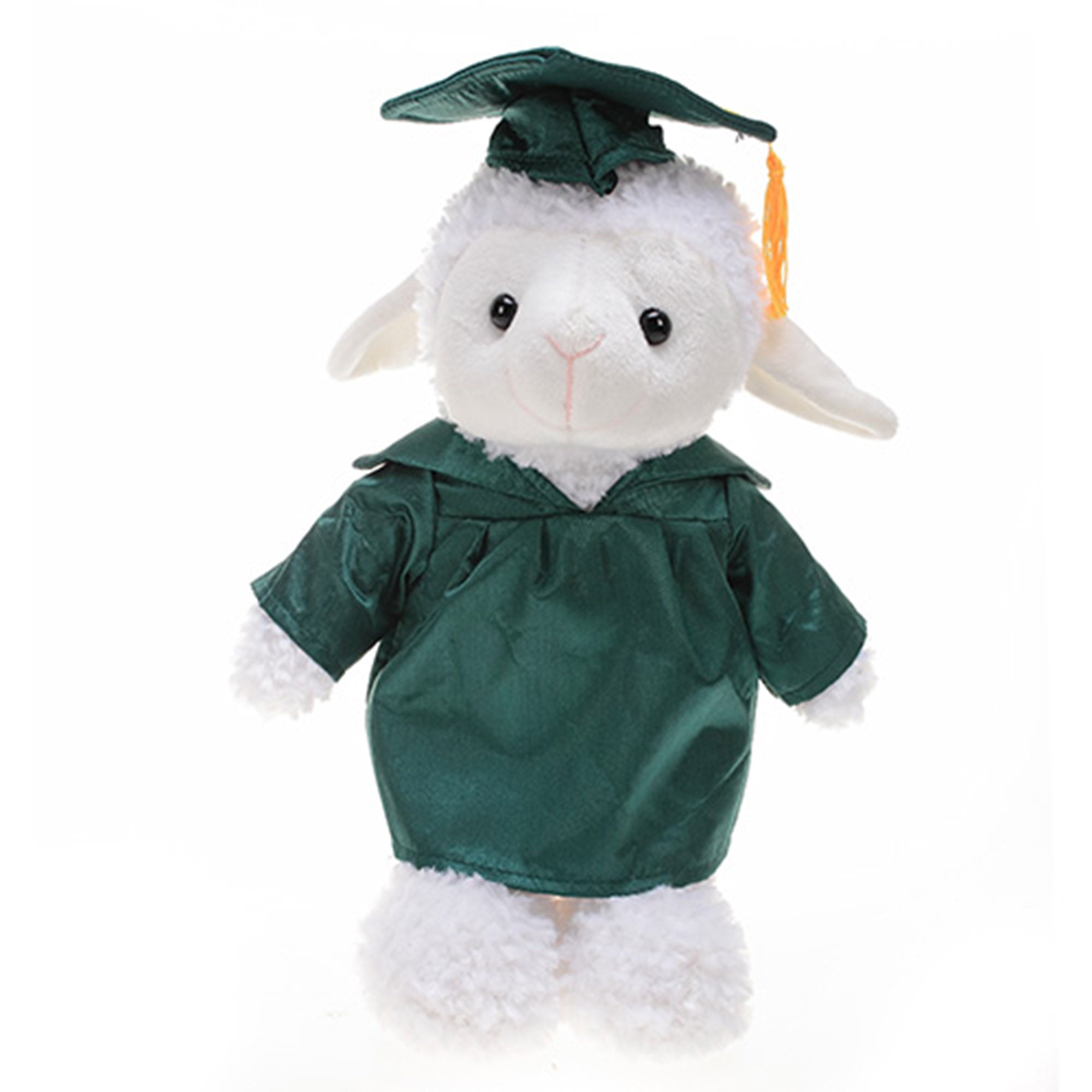 12" Graduation Sheep Plush Stuffed Animal Toys with Cap and Personalized Gown