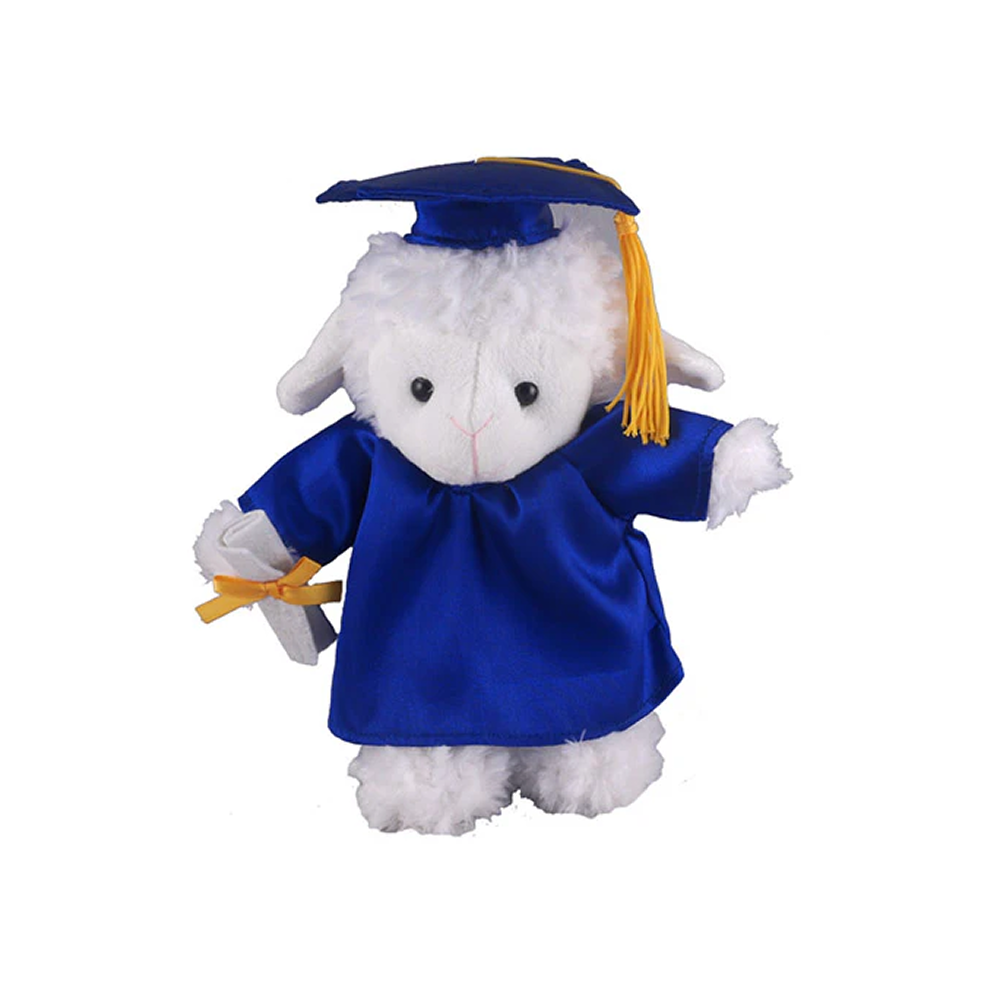 Graduation Stuffed Animal Sheep 12"