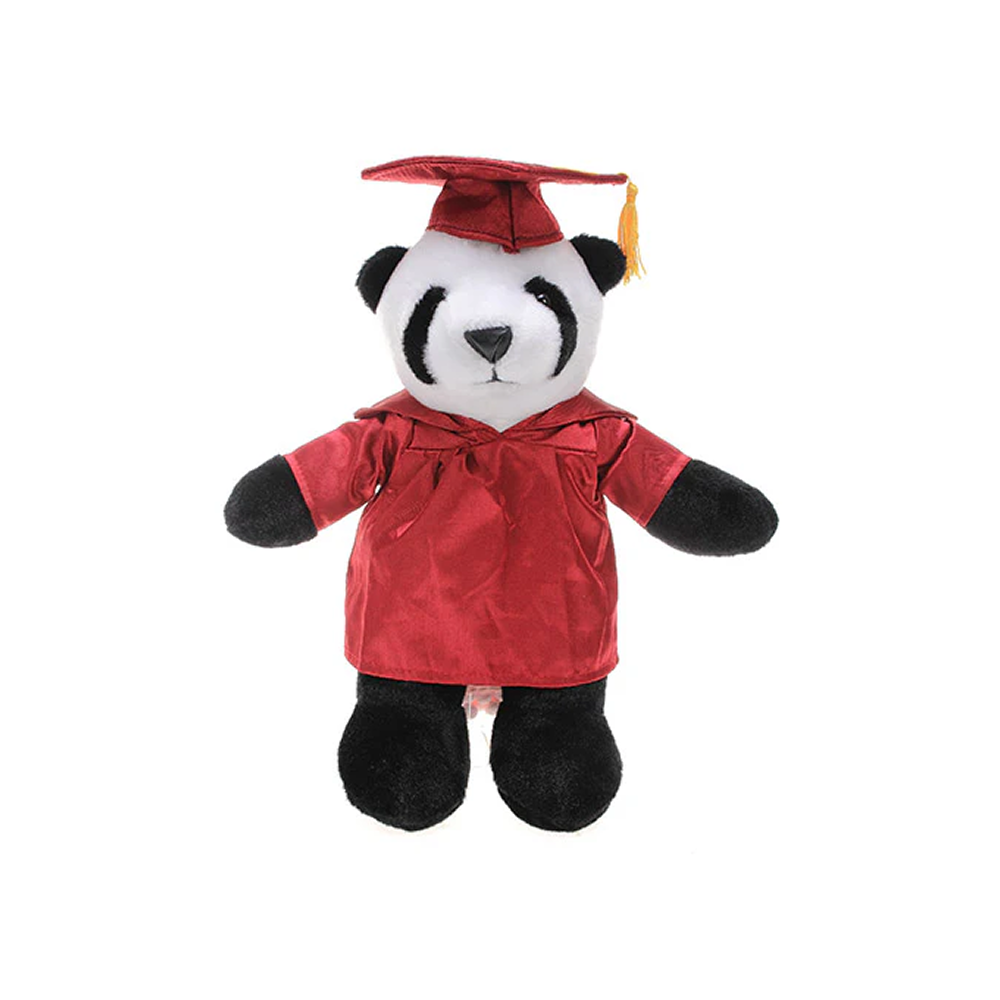 Graduation Stuffed Animal Panda 12''