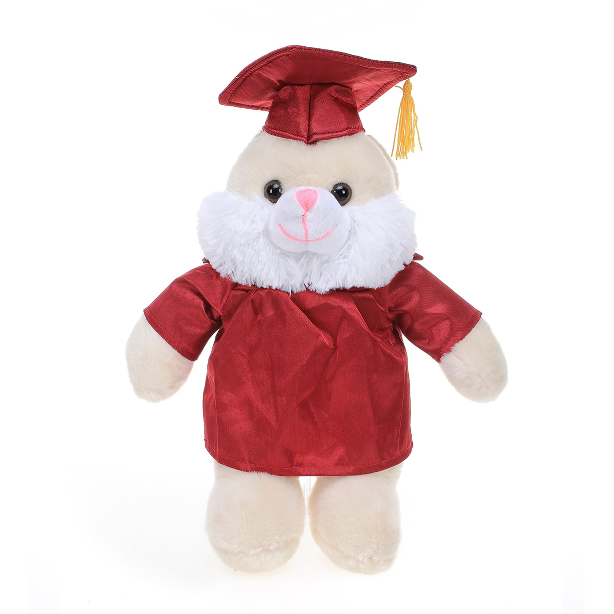 Graduation Stuffed Animal Bunny 12"