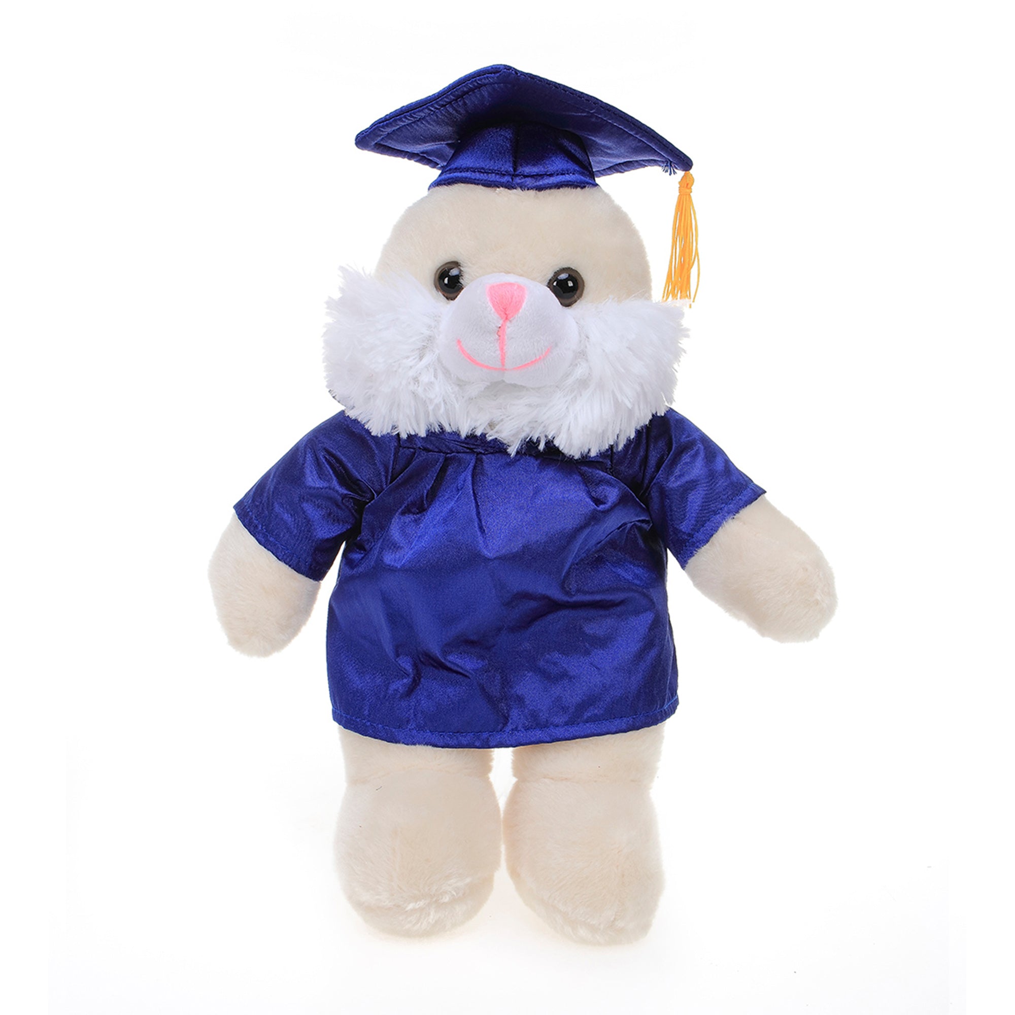 Graduation Stuffed Animal Bunny 12"