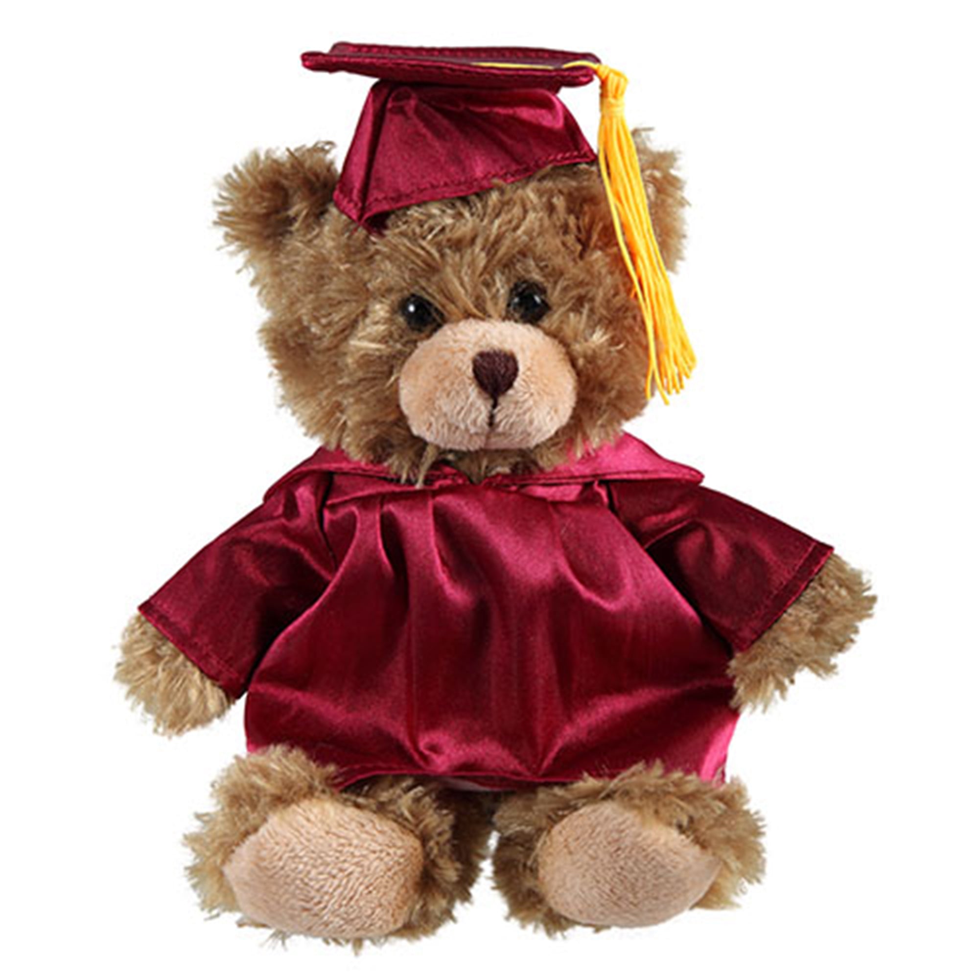 Graduation Mocha Bear 6"