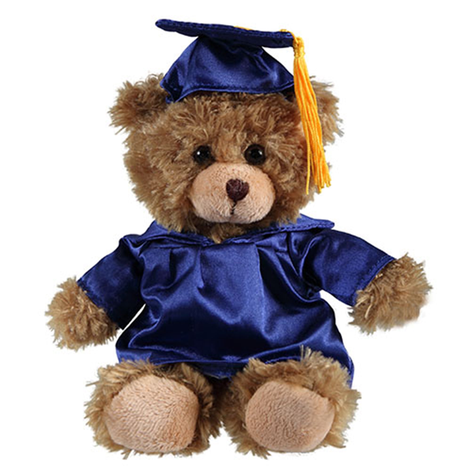 Graduation Mocha Bear 6"