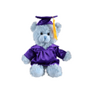 Graduation Blue Teddy Bear 6"-7