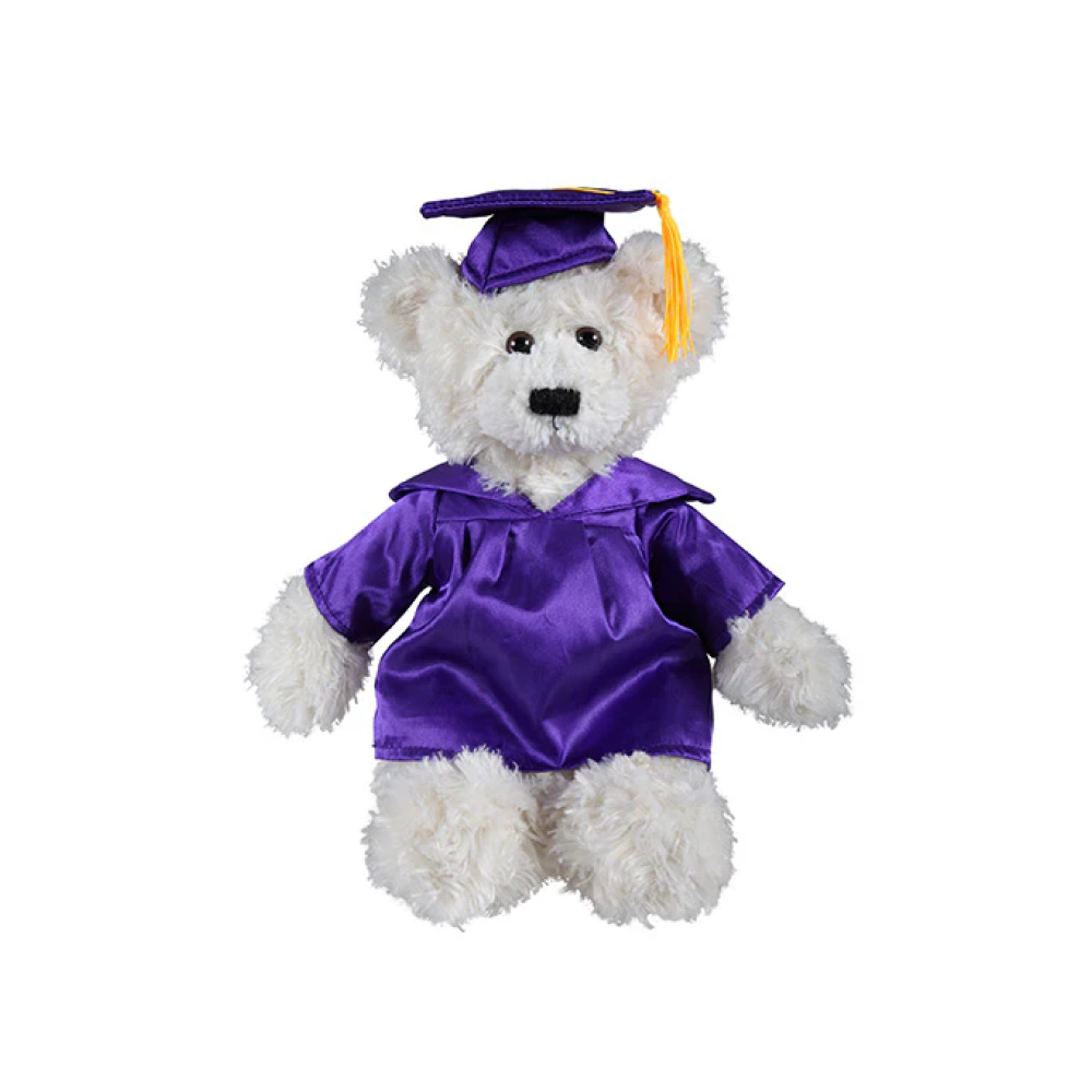 Graduation Brandon Cream Bear 12"