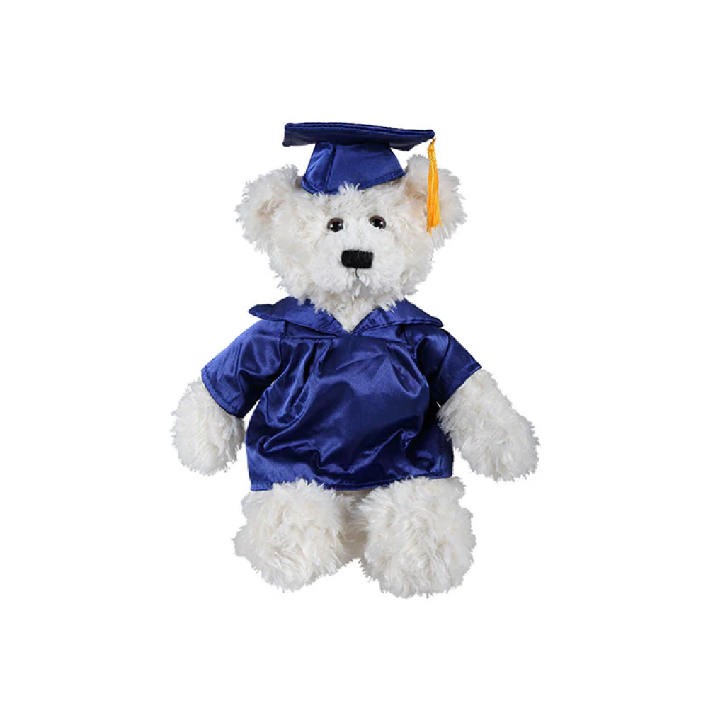 Graduation Brandon Cream Bear 12"