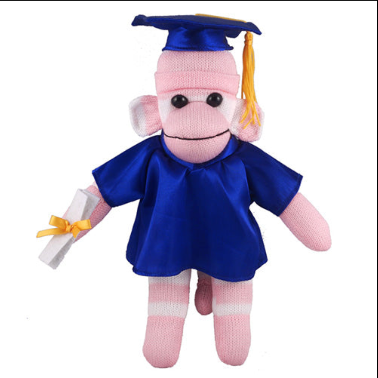 Graduation Bear with Purple Royal Outfit 16"