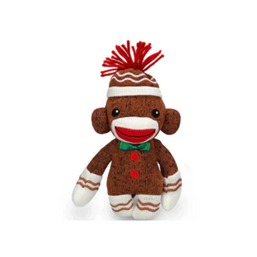 Xmas Ginger Bread Sockie 6"