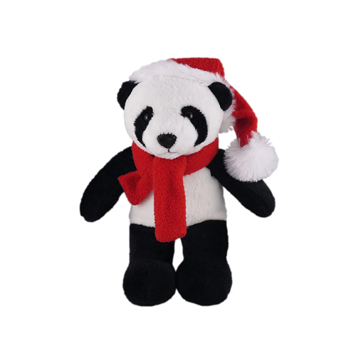 Christmas Panda with Scarf 12"