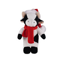 Xmas Scarf Cow 12"