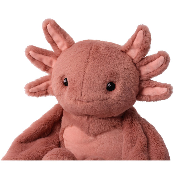Weighted axolotl stuffed animal, alternate product view
